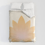 Lotus Flower Minimalism I Duvet Cover Gallery Image 6