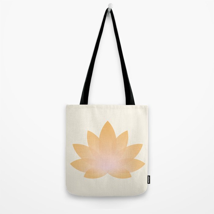 Lotus Flower Minimalism I Tote Bag Gallery Image 2