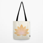 Lotus Flower Minimalism I Tote Bag Gallery Image 2