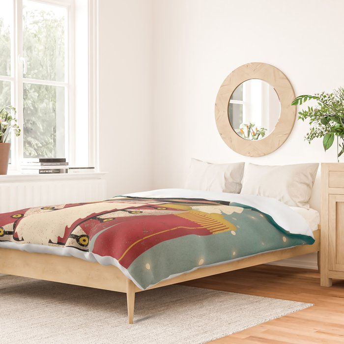 Red Nutcracker 2021 Duvet Cover Gallery Image 2