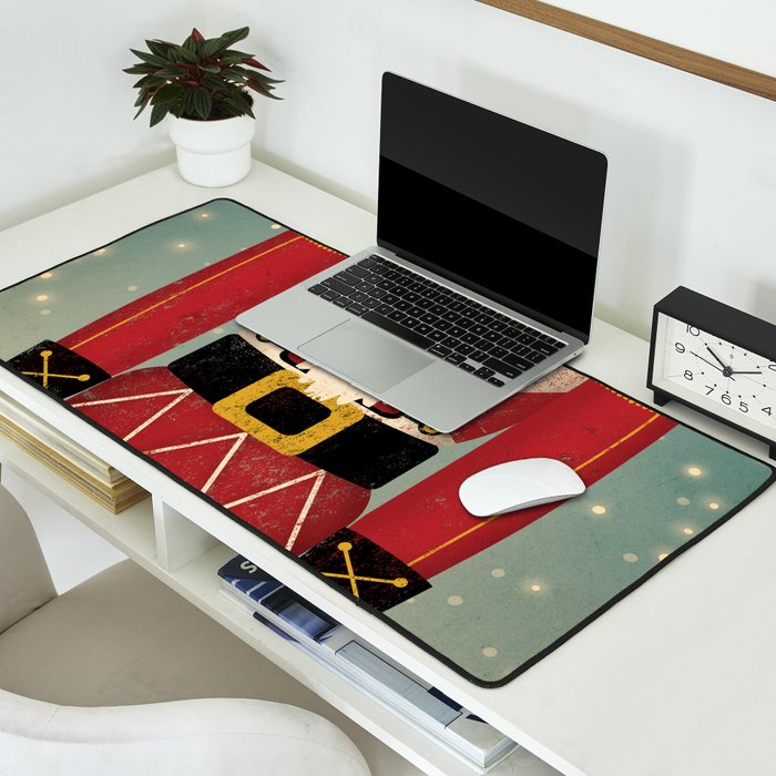 Red Nutcracker 2021 Desk Mat Gallery Image 2
