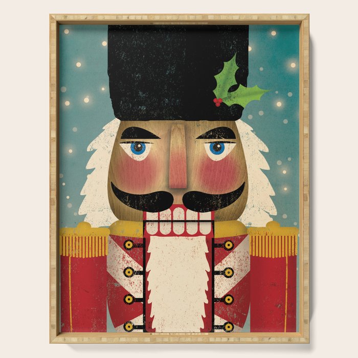 Red Nutcracker 2021 Serving Tray Gallery Image 1