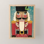 Red Nutcracker 2021 Mini Art Print Gallery Image 1