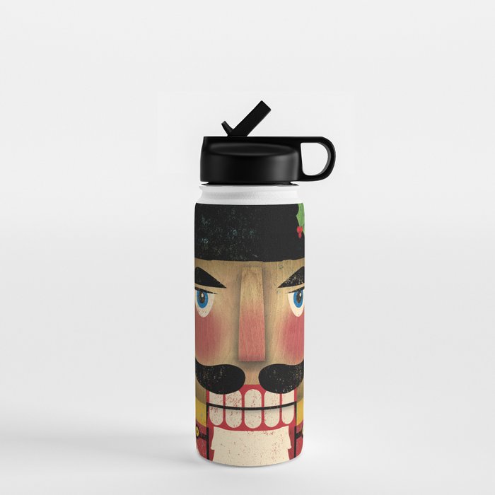 Red Nutcracker 2021 Water Bottle Gallery Image 1