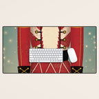 Red Nutcracker 2021 Desk Mat Gallery Image 1