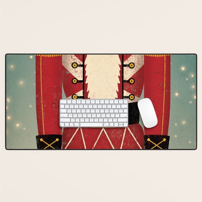 Red Nutcracker 2021 Desk Mat Gallery Image 1