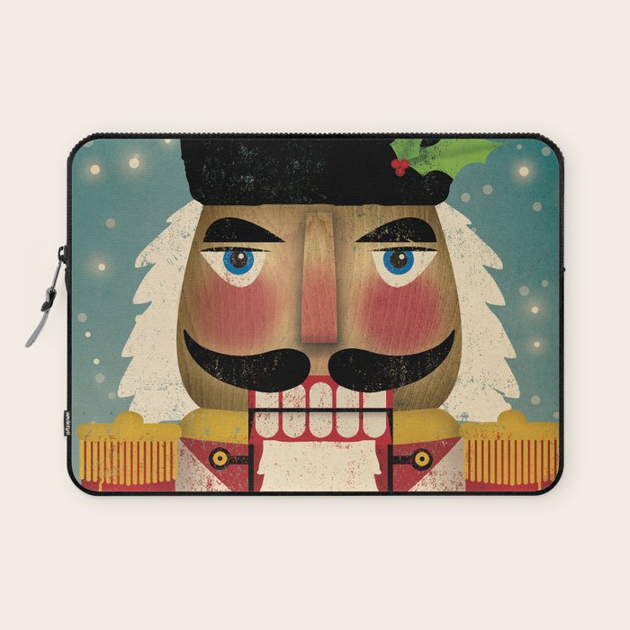 Red Nutcracker 2021 Laptop Sleeve Gallery Image 1