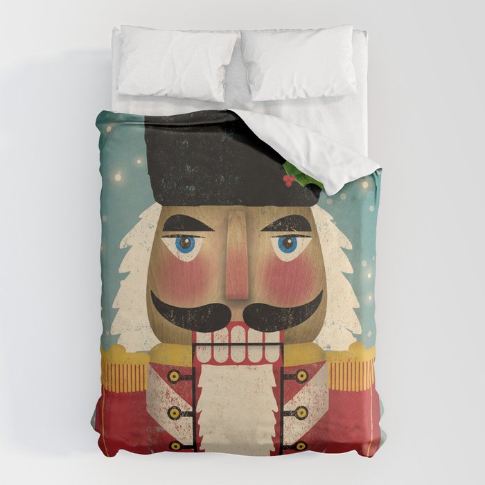 Red Nutcracker 2021 Duvet Cover Gallery Image 6