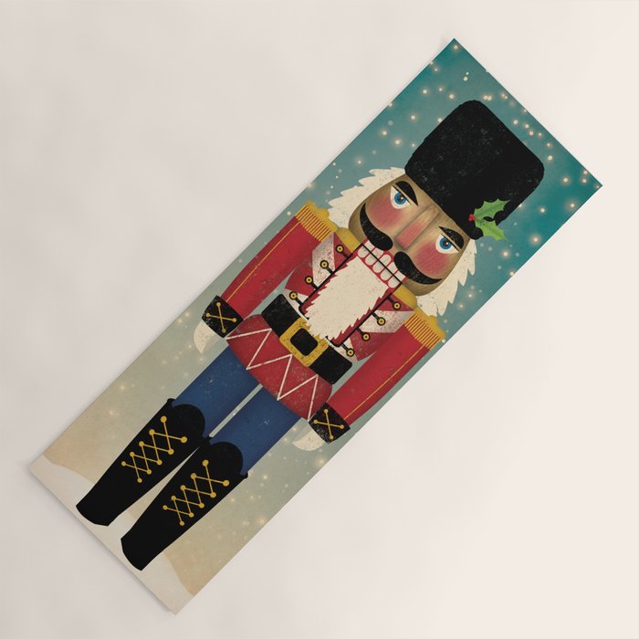 Red Nutcracker 2021 Yoga Mat Gallery Image 1