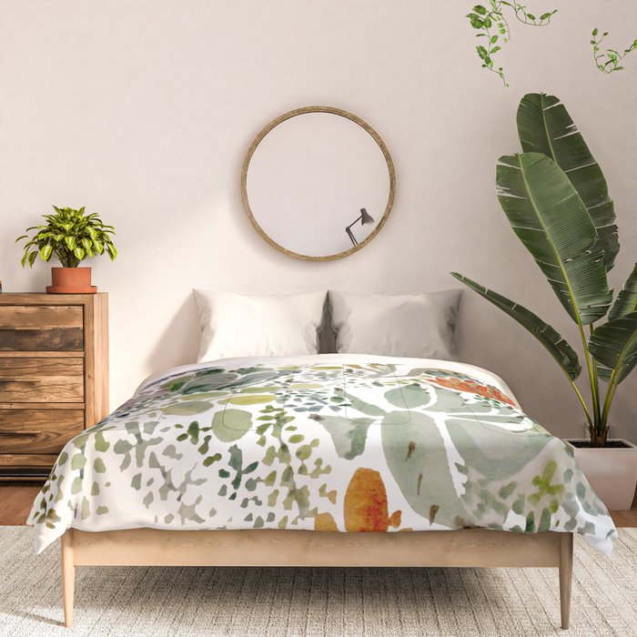 Succulents  Comforter Gallery Image 3