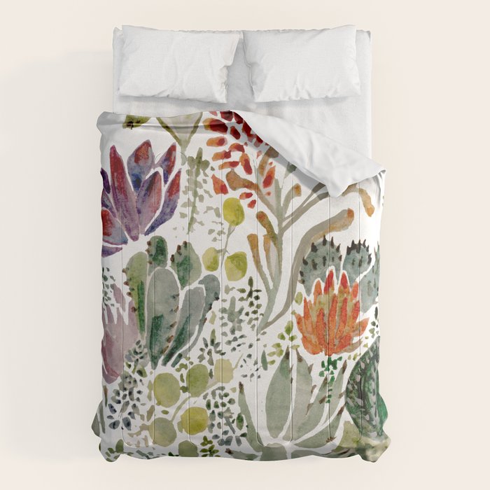 Succulents  Comforter Gallery Image 1