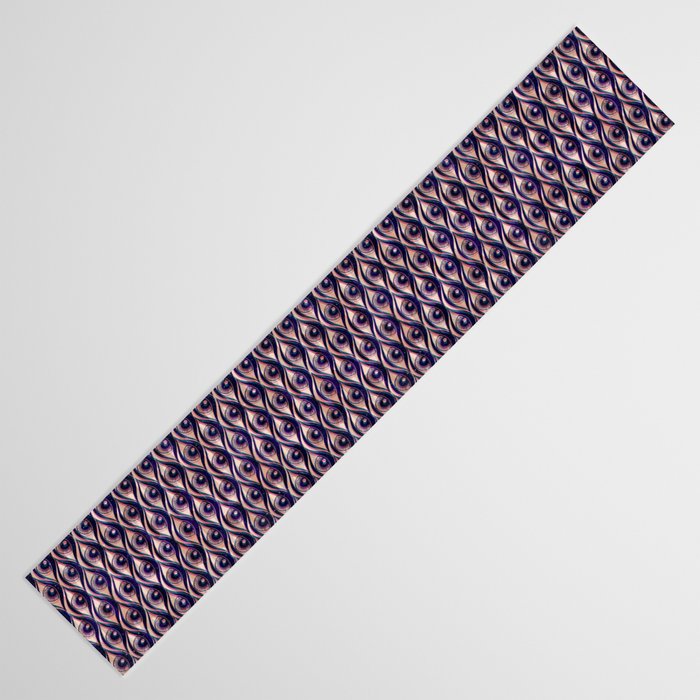 Hypnotized - vintage violet  Table Runner Gallery Image 3