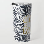 C'est la Vie - Grey & Gold Travel Mug Gallery Image 3