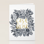 C'est la Vie - Grey & Gold Stationery Card Gallery Image 2