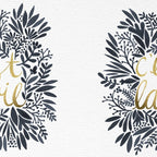 C'est la Vie - Grey & Gold Coffee Mug Gallery Image 2