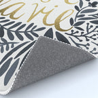 C'est la Vie - Grey & Gold Rug Gallery Image 4