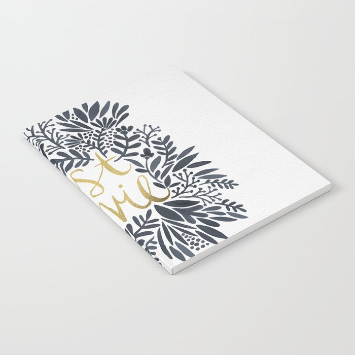 C'est la Vie - Grey & Gold Notebook Gallery Image 2