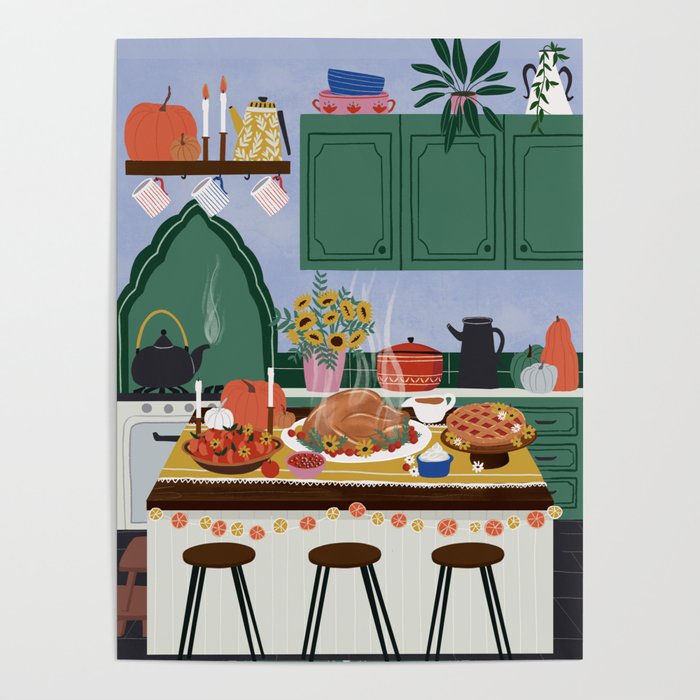 Thanksgiving dinner Poster Gallery Image 4