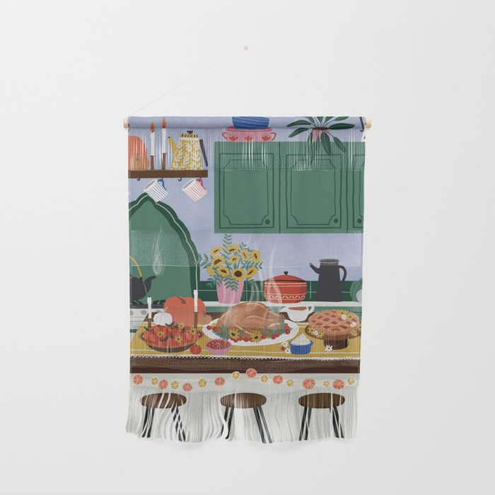 Thanksgiving dinner Wall Hanging Gallery Image 1