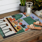 Thanksgiving dinner Outdoor Rug Gallery Image 2