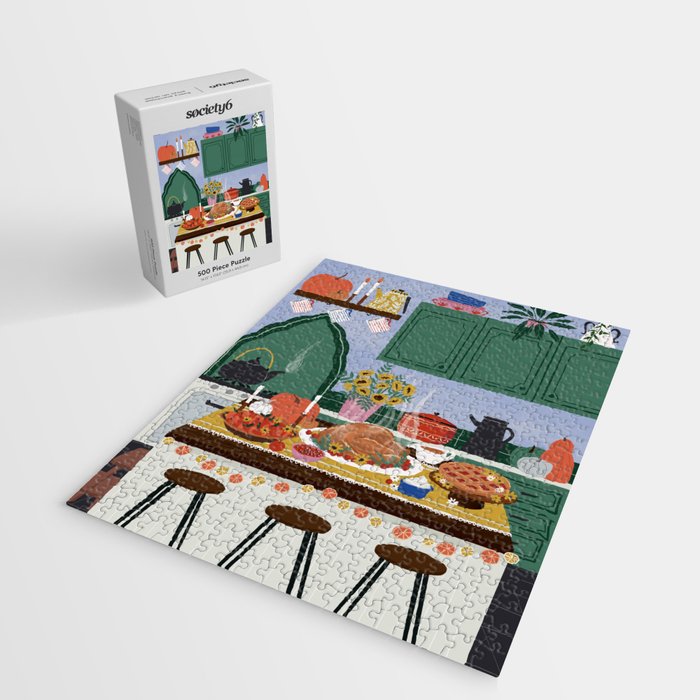 Thanksgiving dinner Jigsaw Puzzle Gallery Image 2