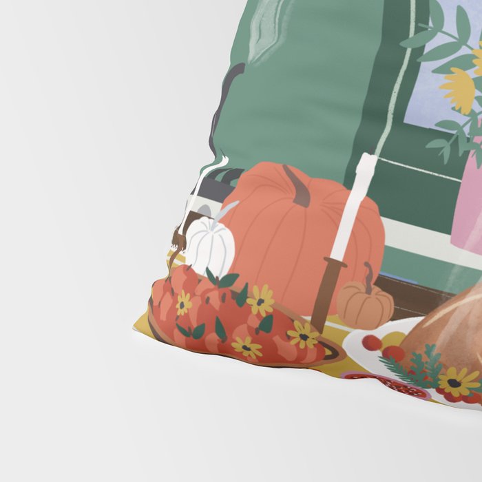 Thanksgiving dinner Pillow Sham Gallery Image 4