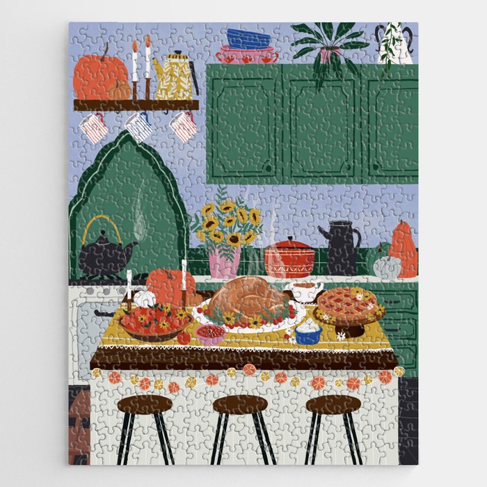 Thanksgiving dinner Jigsaw Puzzle Gallery Image 1