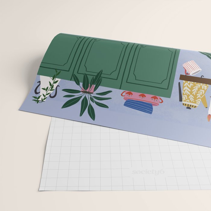 Thanksgiving dinner Wrapping Paper Gallery Image 2