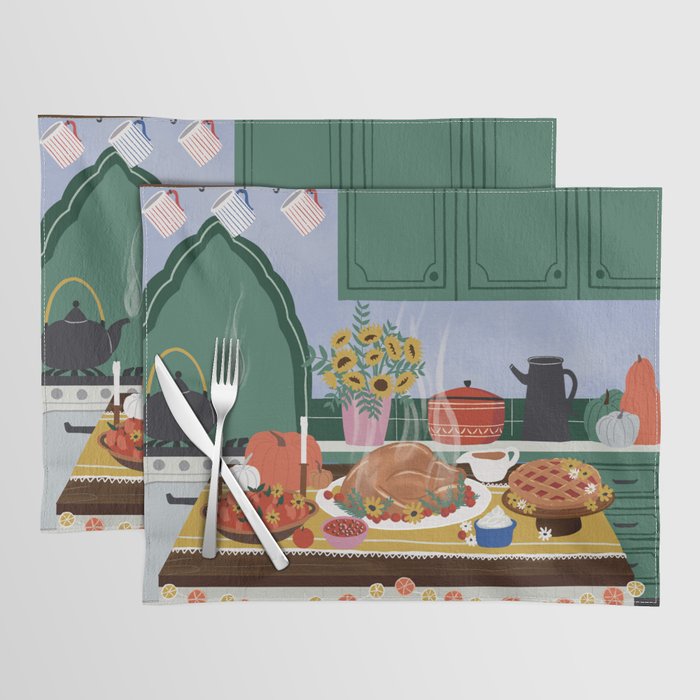 Thanksgiving dinner Placemat Gallery Image 1