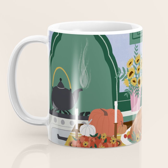 Thanksgiving dinner Coffee Mug Gallery Image 3