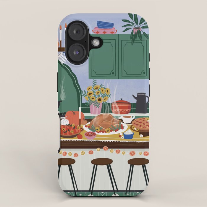 Thanksgiving dinner iPhone Case Gallery Image 1