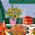 Thanksgiving dinner Coffee Mug Gallery Image 2