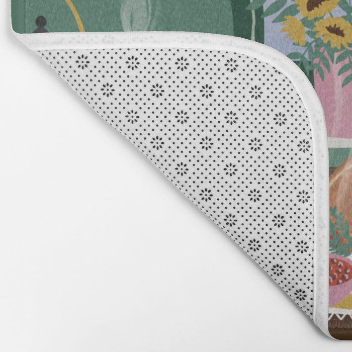 Thanksgiving dinner Bath Mat Gallery Image 2
