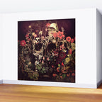 Bloom Skull Wall Mural Gallery Image 2