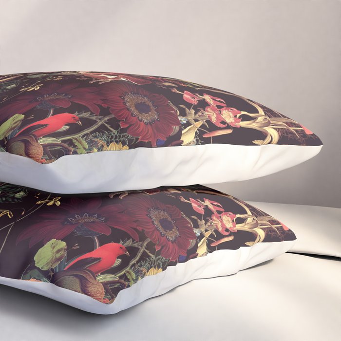 Bloom Skull Pillow Sham Gallery Image 3