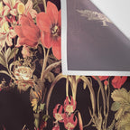 Bloom Skull Wall Tapestry Gallery Image 3