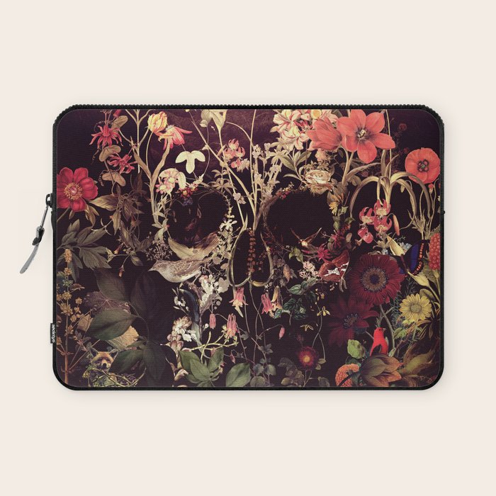 Bloom Skull Laptop Sleeve Gallery Image 1
