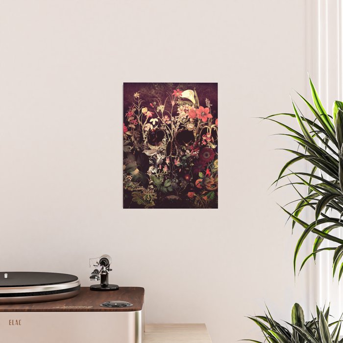 Bloom Skull Poster Gallery Image 2