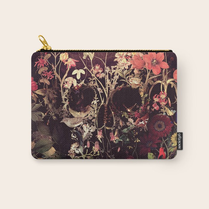 Bloom Skull Carry All Pouch Gallery Image 1