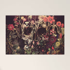 Bloom Skull Welcome Mat Gallery Image 1
