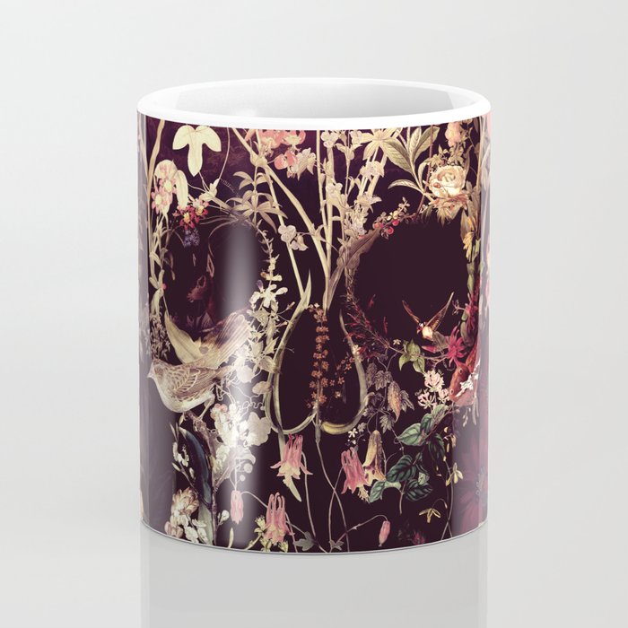 Bloom Skull Coffee Mug Gallery Image 4