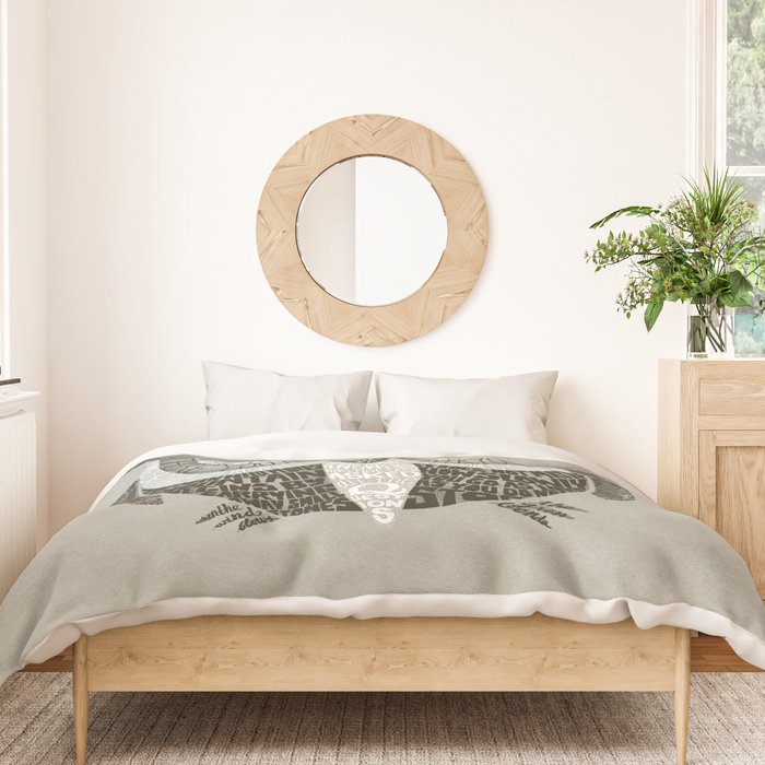 Wise Old Owl Says Duvet Cover Gallery Image 3