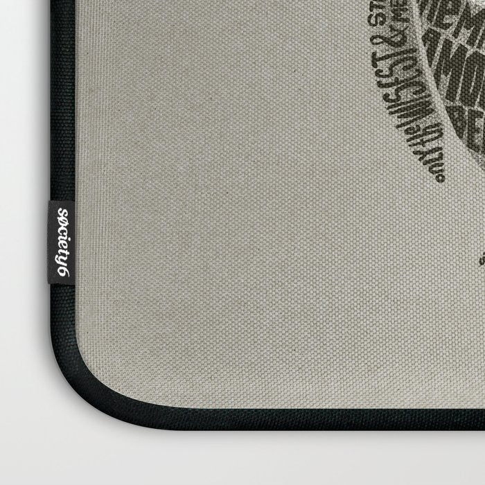 Wise Old Owl Says Laptop Sleeve Gallery Image 3