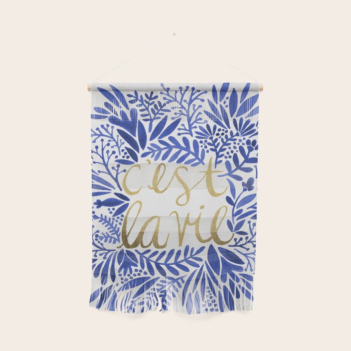 That's Life â Gold & Blue Wall Hanging Gallery Image 1