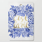 That's Life â Gold & Blue Cutting Board Gallery Image 1