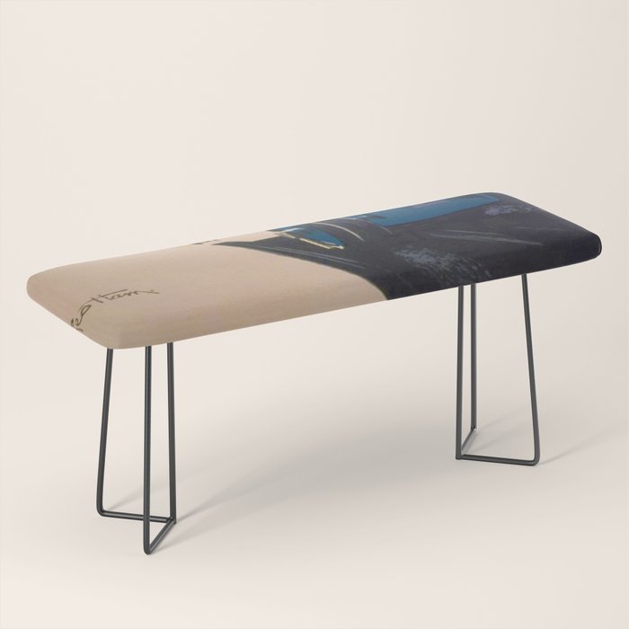 Vintage 1933 Monaco Grand Prix Car Advertisement Poster by Geo Ham Bench Gallery Image 1