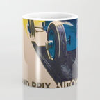 Vintage 1933 Monaco Grand Prix Car Advertisement Poster by Geo Ham Coffee Mug Gallery Image 4
