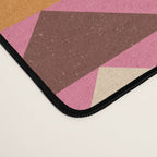 Quilt Triangle Shapes - Multi-color Desk Mat Gallery Image 4