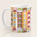 Quilt Triangle Shapes - Multi-color Coffee Mug Gallery Image 3