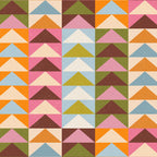 Quilt Triangle Shapes - Multi-color Coffee Mug Gallery Image 2